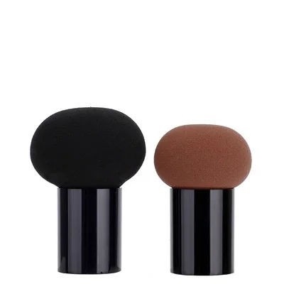 

1PCS Round head small mushroom head gourd beauty egg air cushion BB dry and wet with makeup tools makeup sponge powder puff