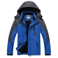 

Free Shipping Winter Windproof Hood Jacket Warm Parkas Mens Clothing