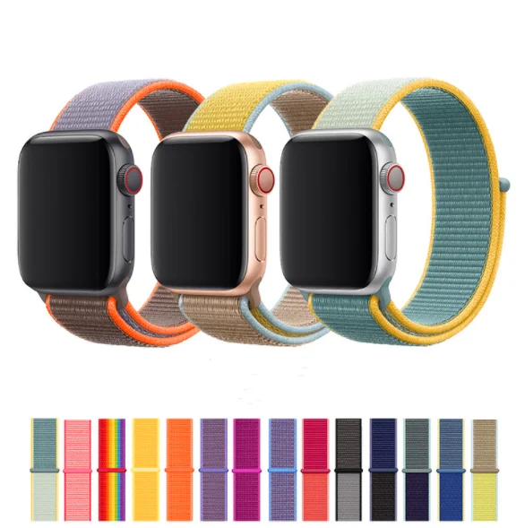 

For Apple Watch Band For Apple Watch Strap Nylon Sport Smart Watch Band Accessories 38mm 42mm 40mm 42mm