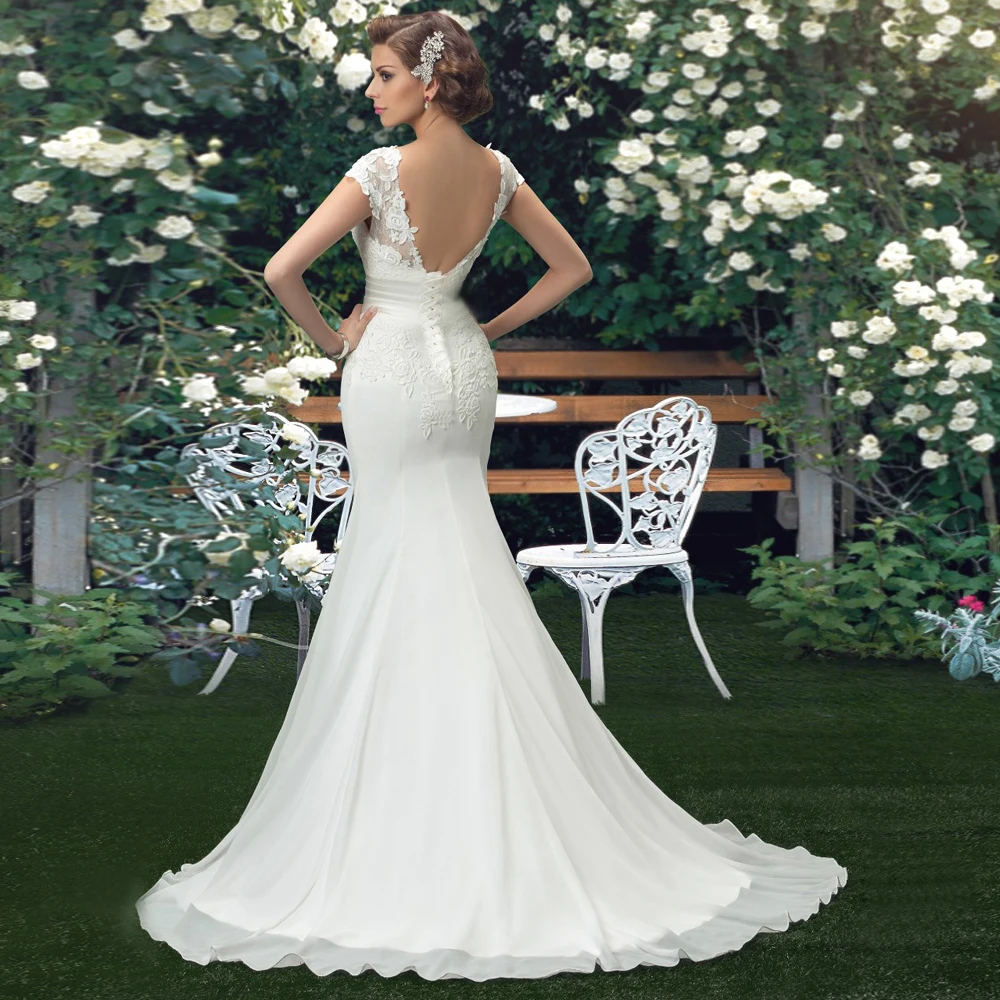 
mermaid tail bridal gown wedding dress 