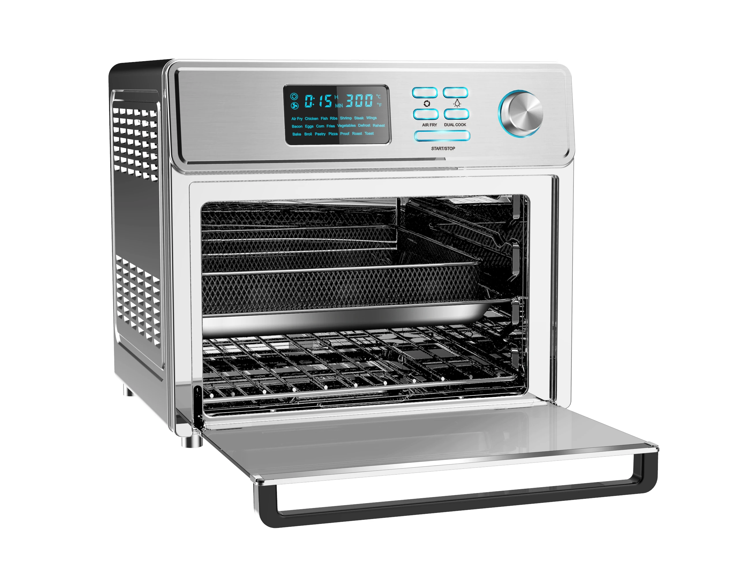 
2019 Stainless Steel Air Fryer Without Oil 12L Air Fryer with CE, GS, CB, ETL 