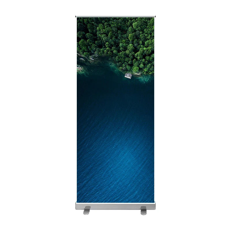 

Double Sides Pull Up Banner Two Sides Roll Up Stand for Promotion/Wedding