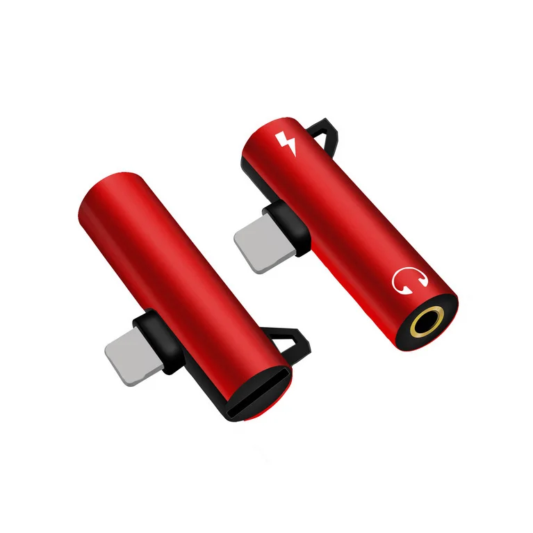 

For iPhone7/8 /X earphone 3.5mm audio charging 2-in-1 adapter Mobile phone headphone adapter