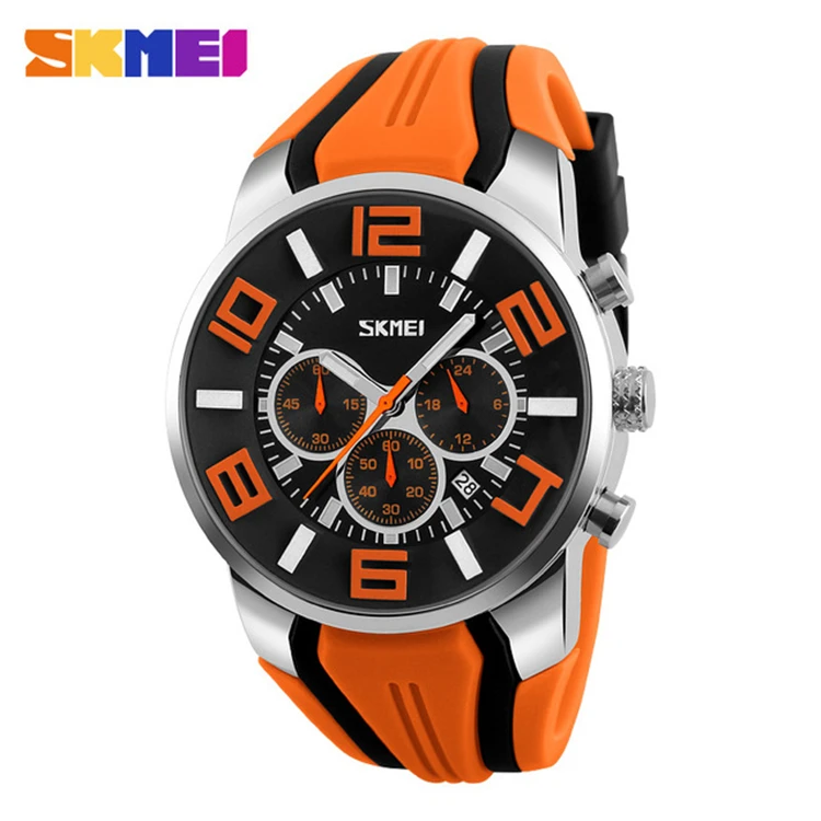 

SKMEI 9128 Top Luxury Brand Quartz Watches Men Fashion Casual Wristwatches Waterproof Sport Watch Relogio Masculino