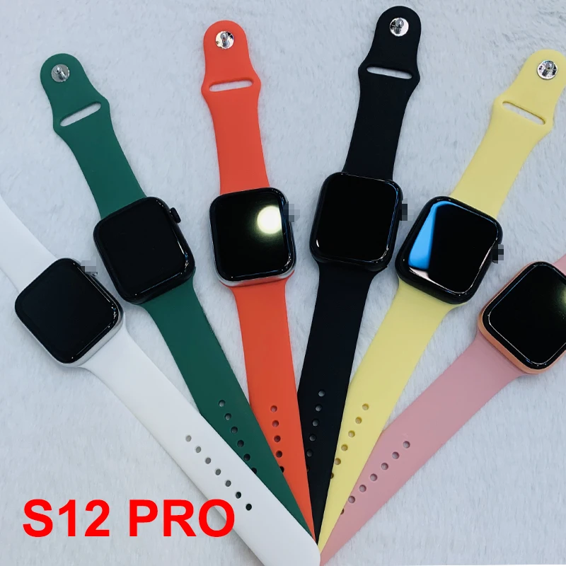 

2021 best seller 1.69 Inch S12 Pro Smartwatch Smart Watch Latest Smartwatch S12 Pro Iwo 14 Series 6