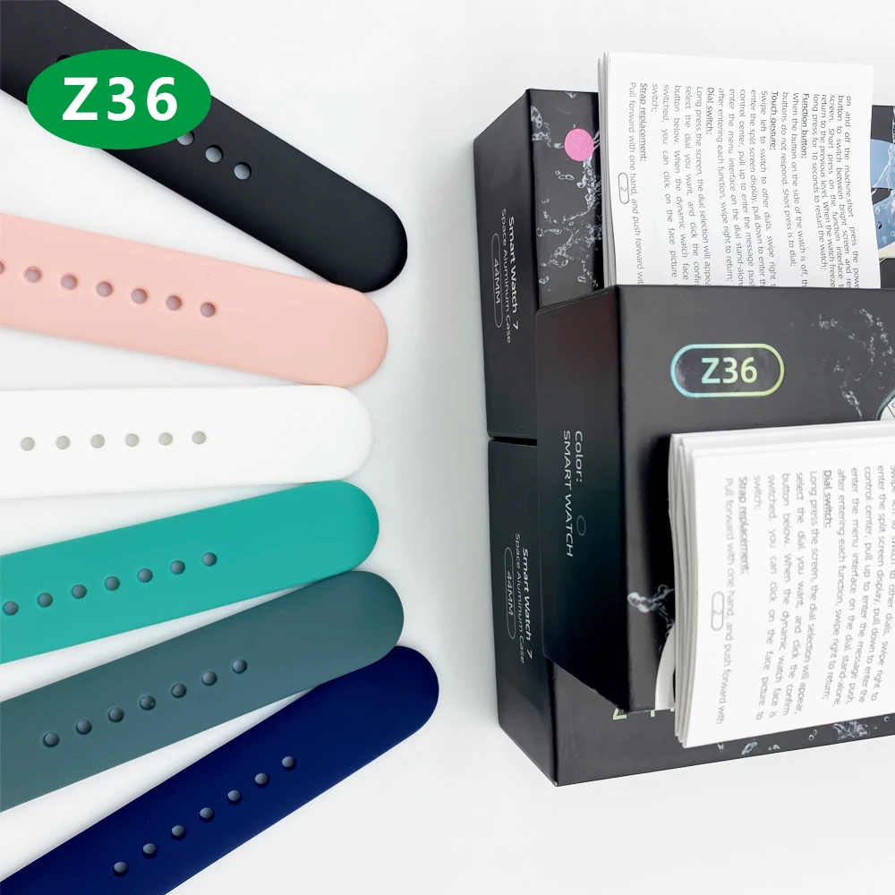 

2022 Watch 7 New Arrived Smart Watch Z36 1.75 Iwo 14 Series 7 Waterproof Z36 Smartwatch