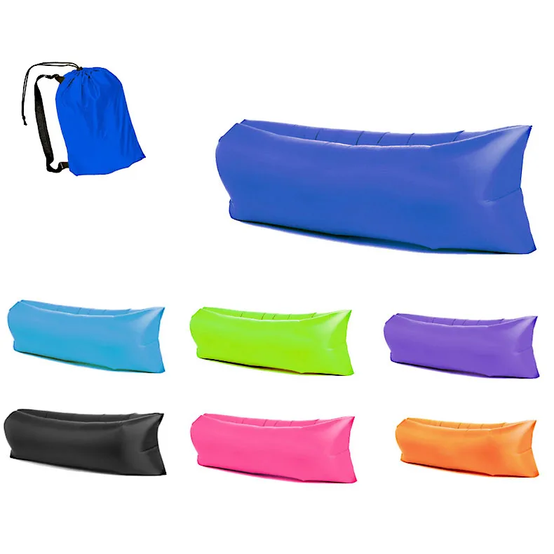 

Inflatable lounger portable inflatable air sleeping sofa, Customized color