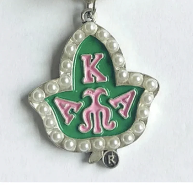 

Sorority pendant Jewelry IVY Charms Designer Charms for Women DIY Pink Green Charm Accessory, Picture