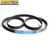serpentine v belt for PRIDE 0K2AA-15-907air condition belt for KIA PRIDE KK140-15-909 power steering pump belt for KIA PRIDE