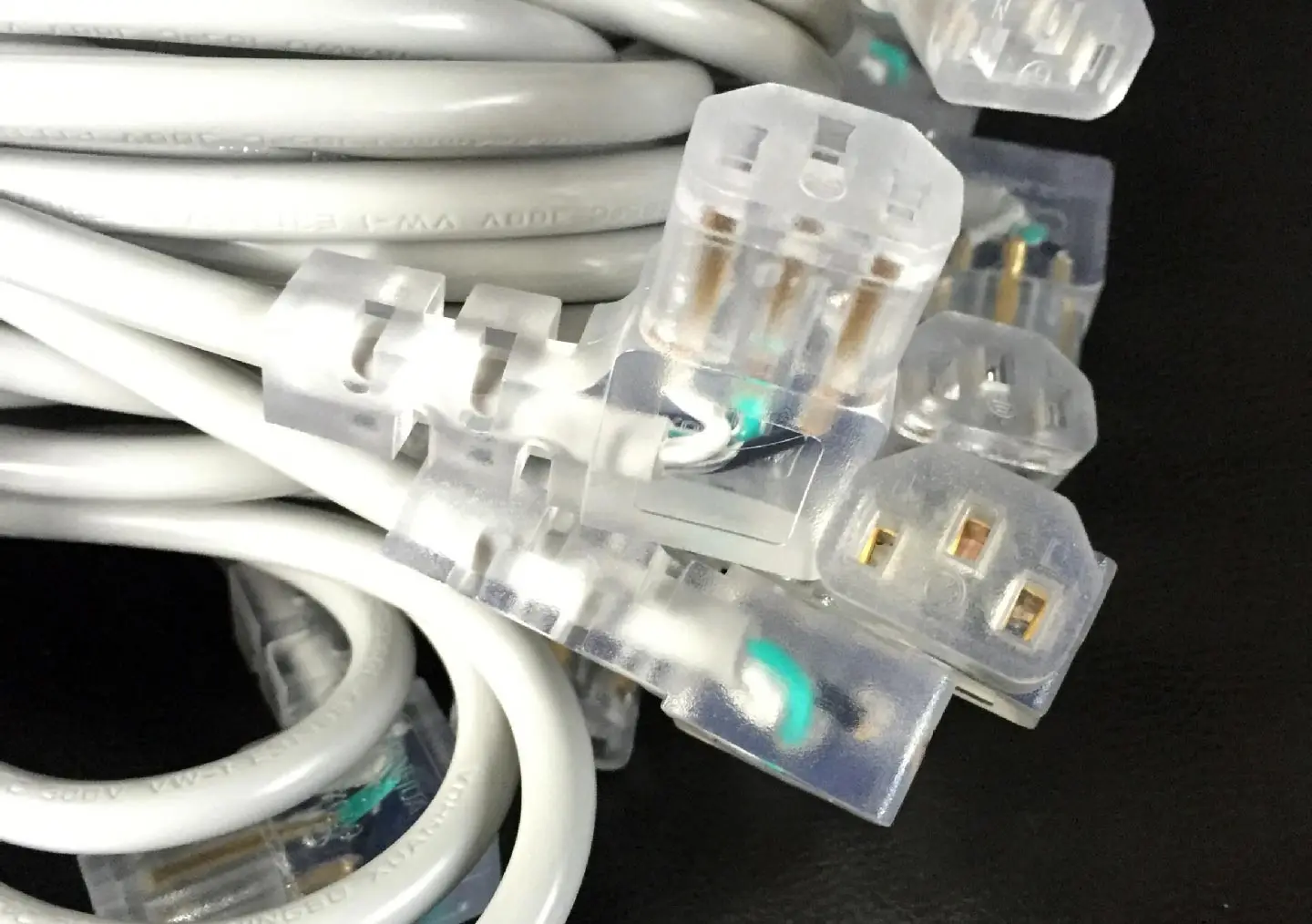 Xinsheng Ee. Uu. Ul Hospital Médico Grado Transparente C13 Conector 5