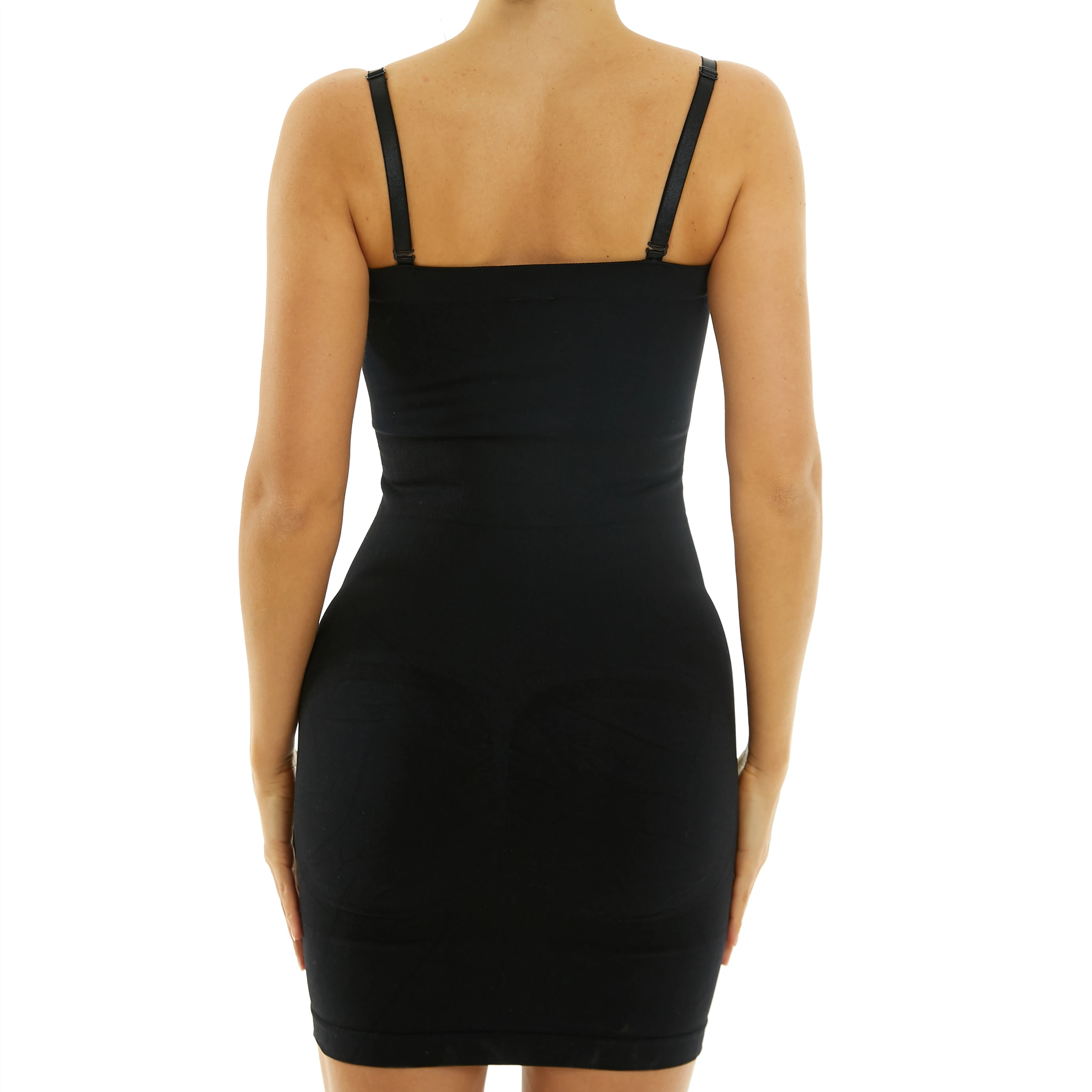 Women's Shapewear Dress Tummy Control Slip Dress Full Plus Size Body