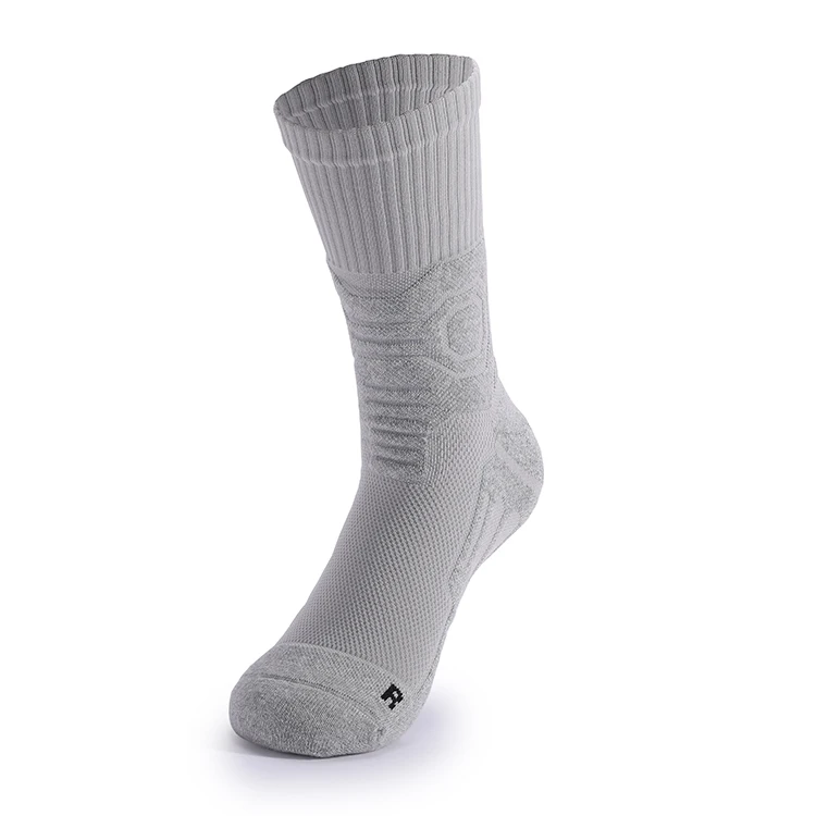 

men custom anti slip grip sport football socks