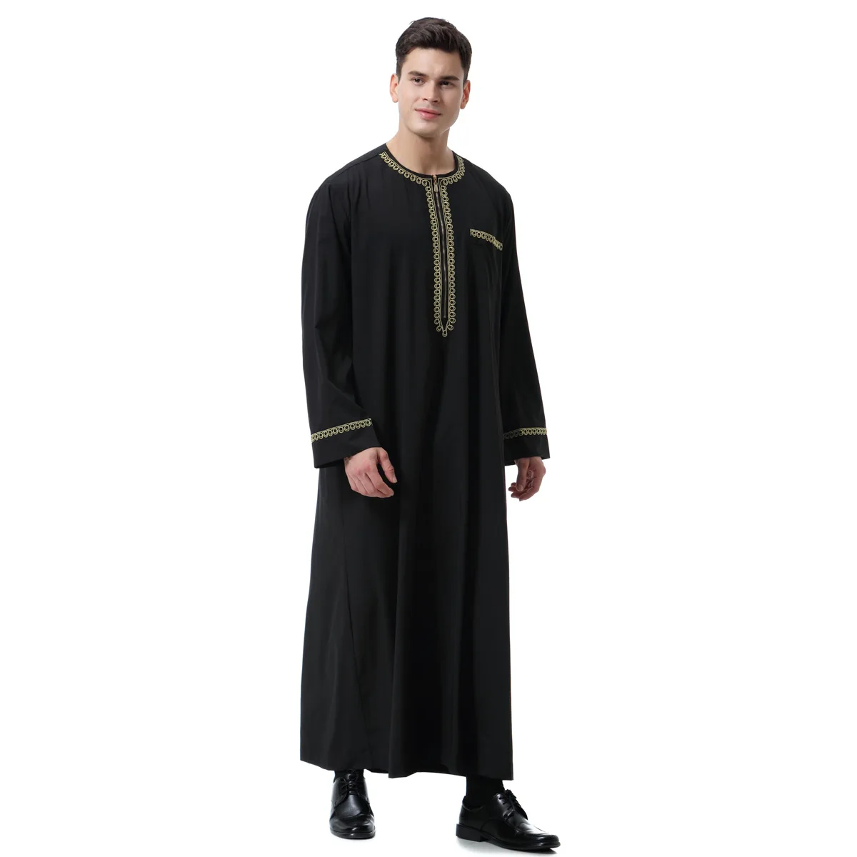 

arabic thobes mens dubai islamic clothing men al aseel thobe, 4colors