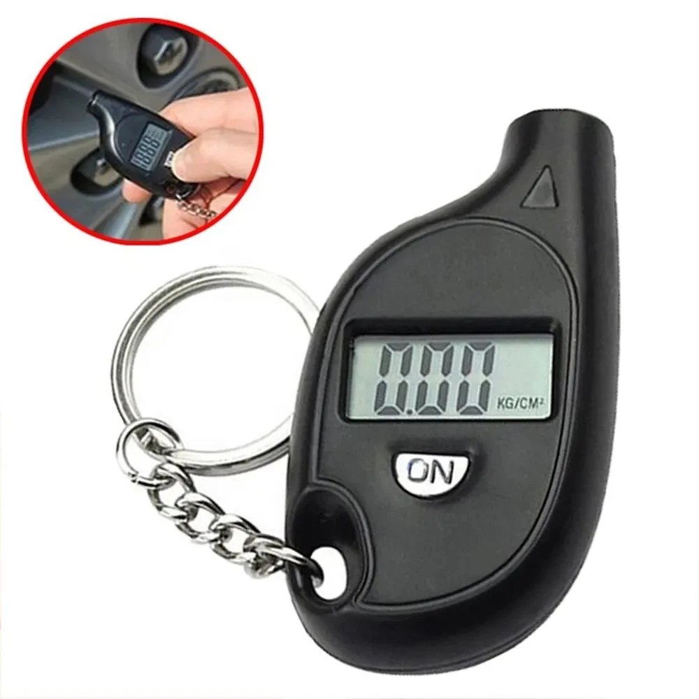 

Portable Digital Car Tire Pressure Tester Motorcycle Auto Tyre Air Meter Gauge LCD Display Procession Tool 3-150 PSI Safety