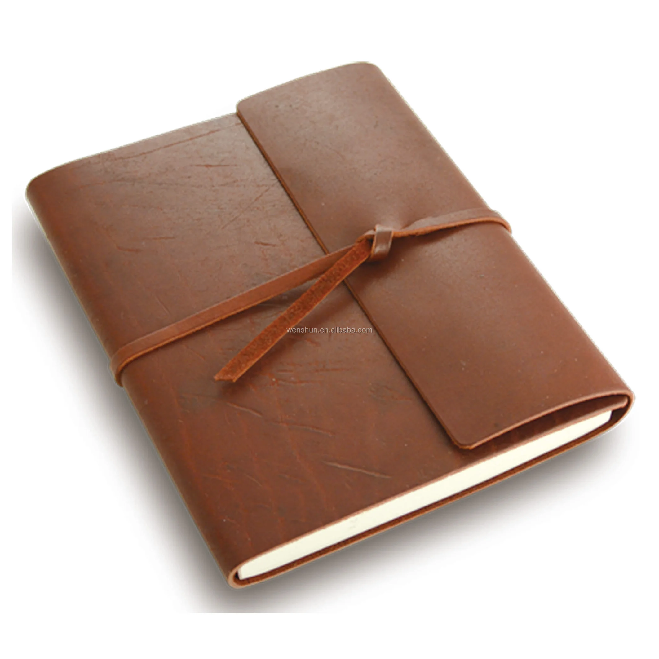 

Personalised Handmade Full Grain Business Leather Notebook, Customized