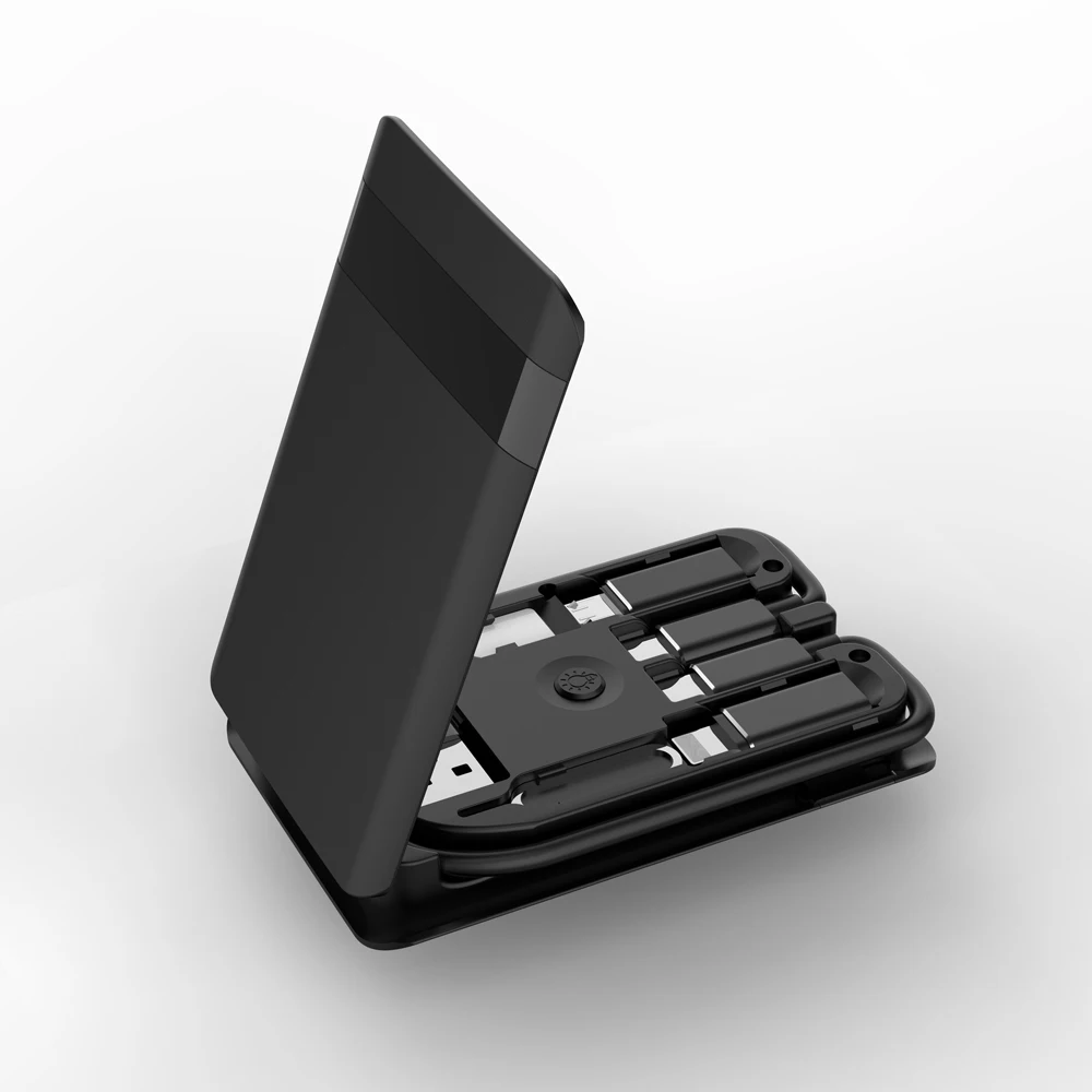 
new mobile phone accessories and gadgets budi 5W/15W wireless charger with 6 in 1 type-c to type-c data cables for phone charger 