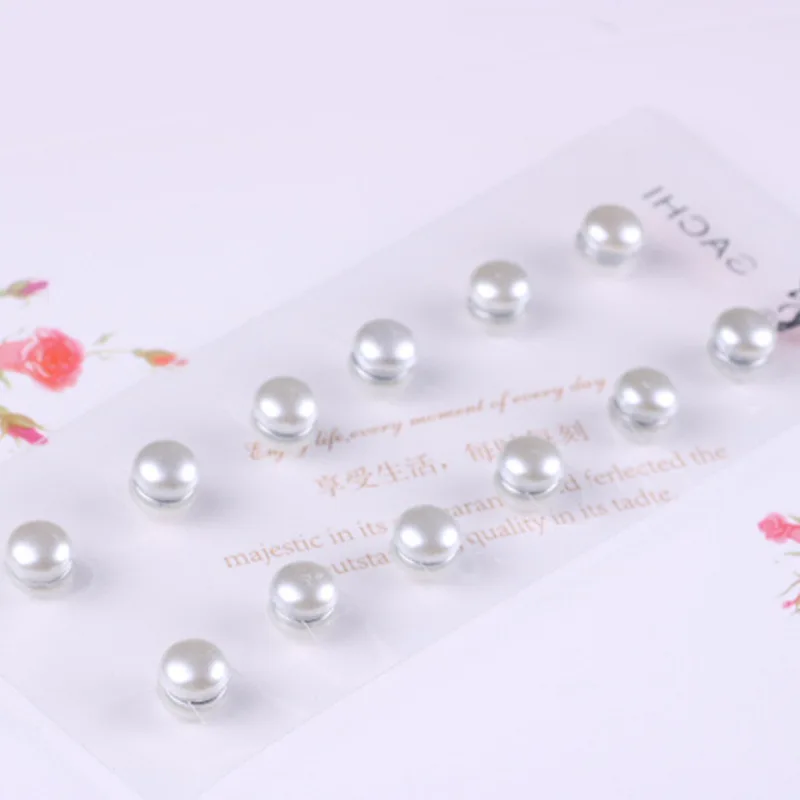 

2021 Sailing Jewelry Personalized Muslim Shawl Buckle Pin Headgear Magnetic Buckle Muslim Pearl Strong Magnetic Brooch