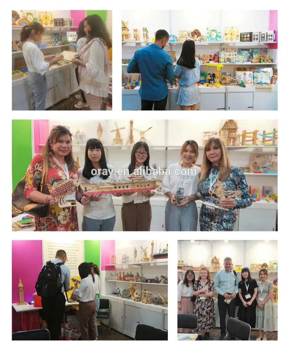 2021 Newest Toy Babys Creative Tangram Wooden Toy Magnetic Animal Board 3D Jigsaw Puzzle