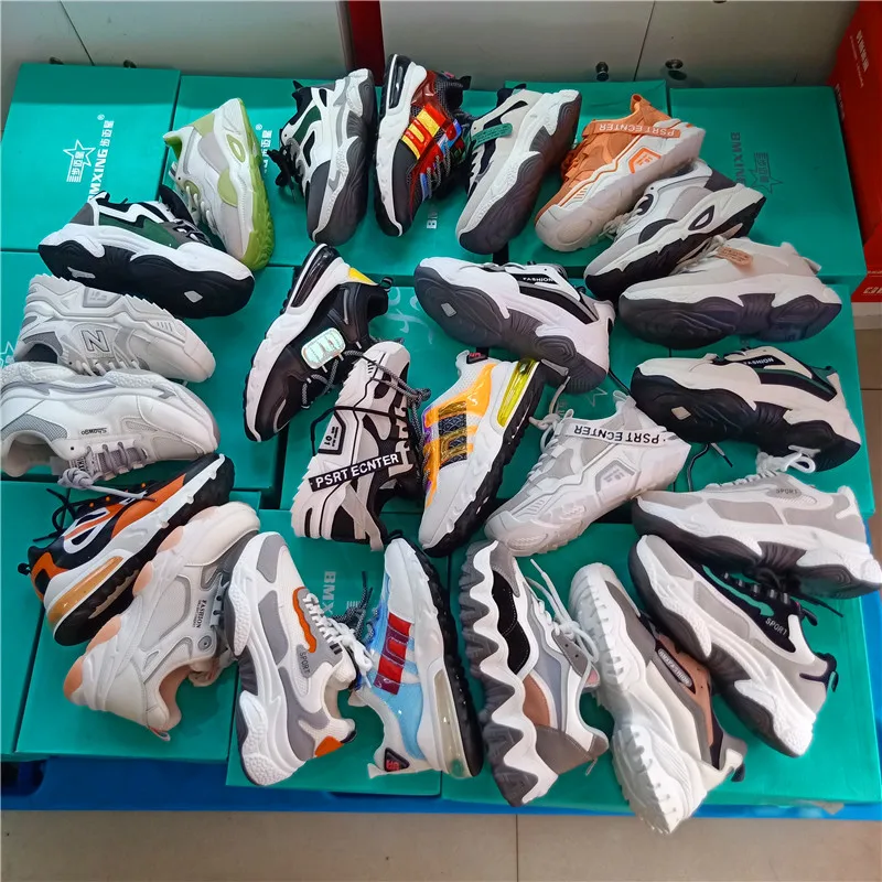 

New design women's fashion sneakers wholesale shoes stock mixed design women's shoes spot shoes