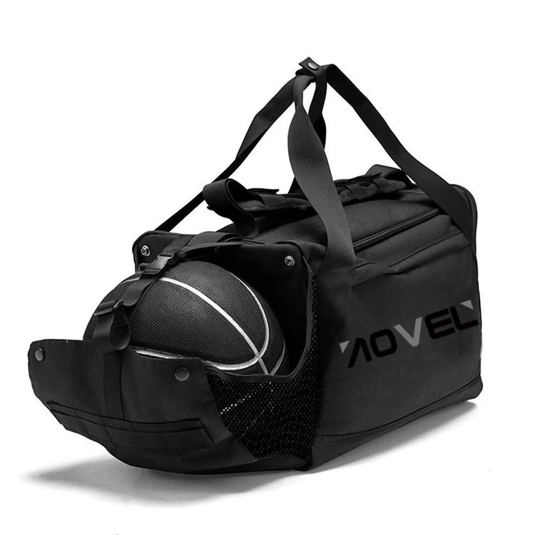 

2020 Sports Gym Bag Soccer basketball Ball Gym Duffel Bag with Shoes Compartment for Women Men, Blue