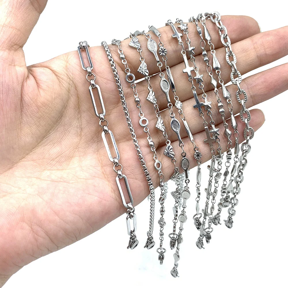 

Charm Bracelet Women Jewelry 304 Stainless Steel Rope Chains stars Bangles Never Rub Off Bracelets Gifts 2021
