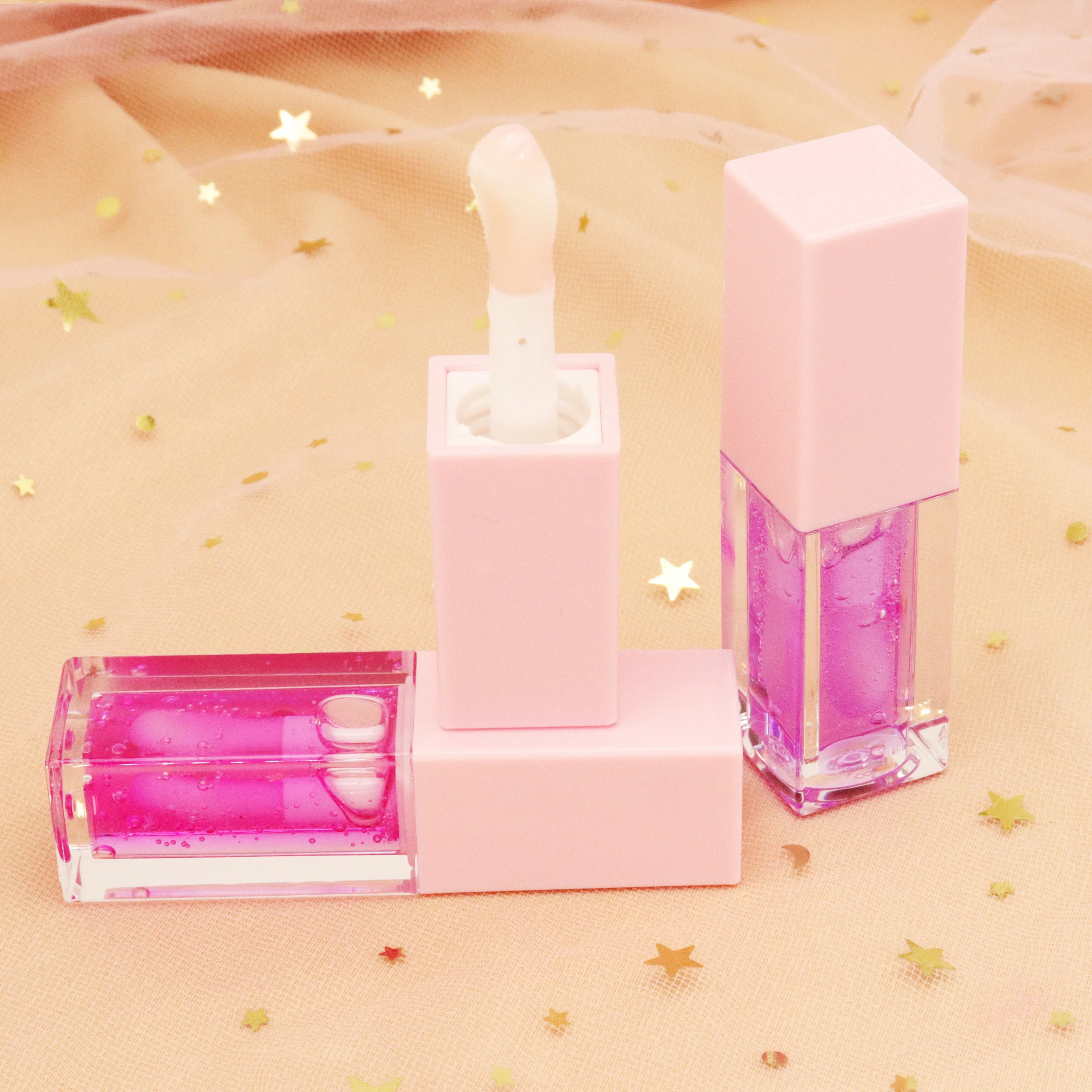 

Private Label Vegan Shiny Transparent Lipgloss Lip Gloss
