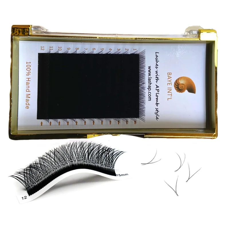 

Individual LASHAP YY lash extensions Wholesale Private Label 0.07 Individual Y lash extensions