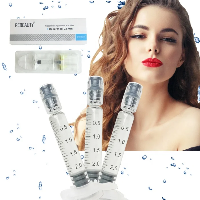 

dermal hyaluronic acid beauty cheek filler skin lips and nose injection reticulado injetavel inyectable acido hialuronico
