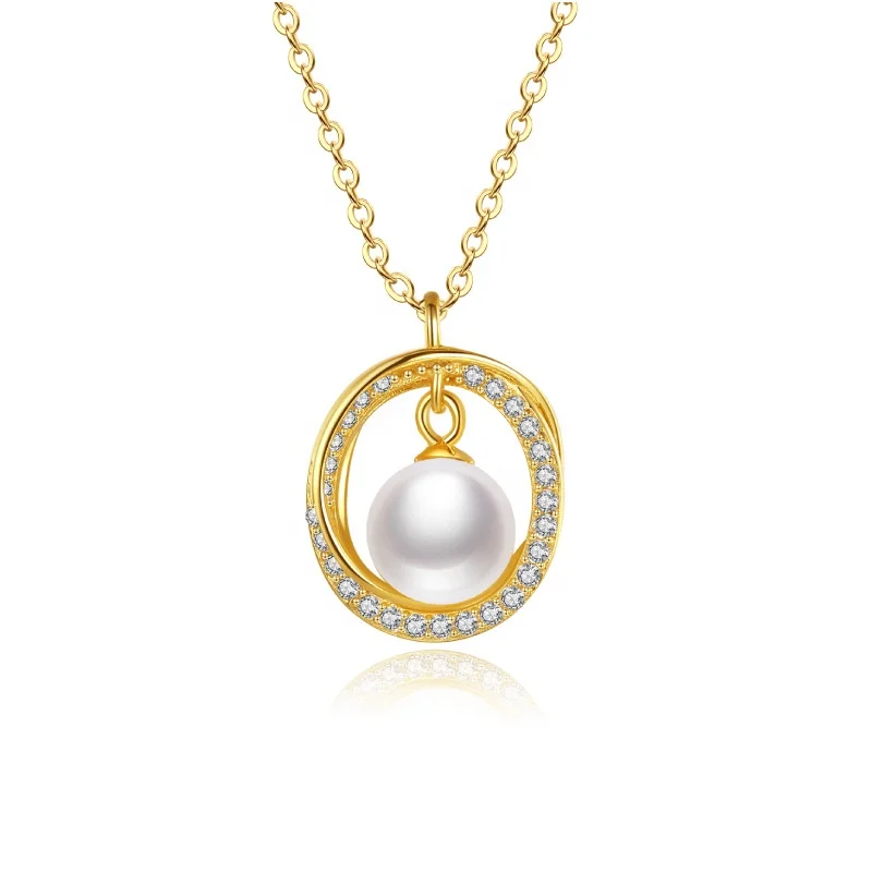 

Free shipping pearl necklace and sterling silver necklace for 925 sterling silver necklace