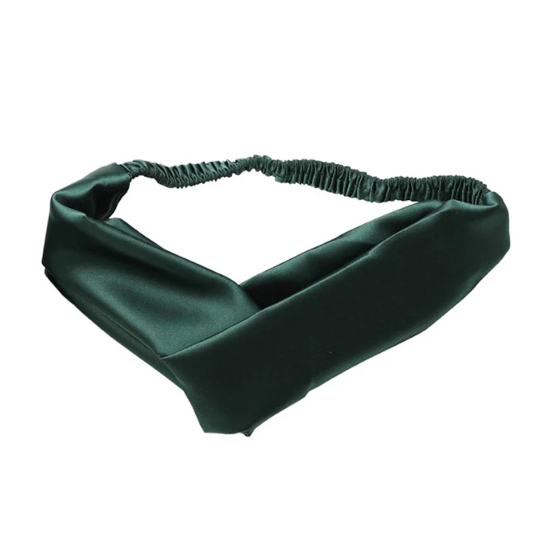 
Wholesale High Quality faux silk bath hairband SPA headband in stock quick deiivery 