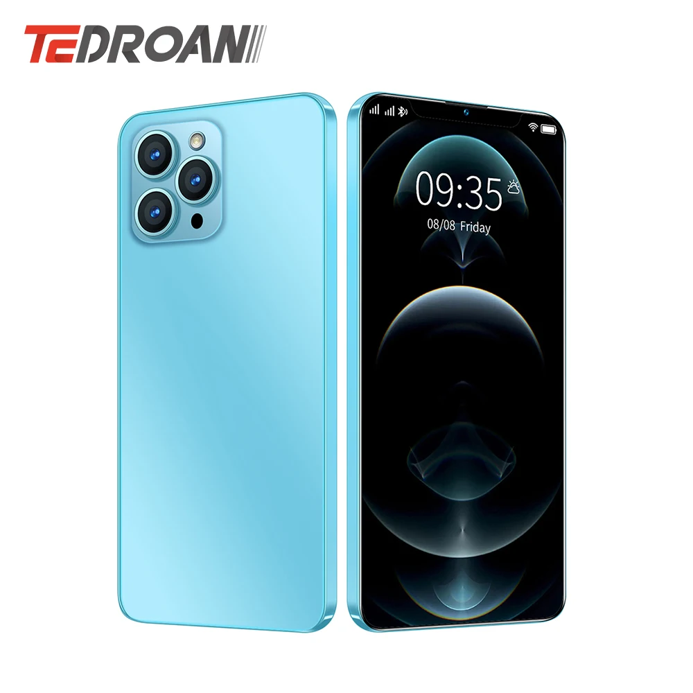 

2021 Smartphone I12ProMax 6.7 Inch 12GB+512GB Mobile Phones Wholesale HD Screen Android 10 Phone Telephones Cellphone