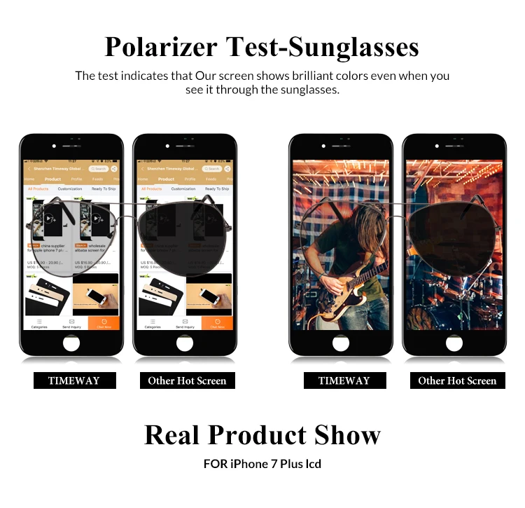 Wholesale Grade AAA+ For iPhone 6 Plus Screen, AAA+ Tianma For iPhone 7 Plus Screen, for iPhone 8 Plus Screen Replacement