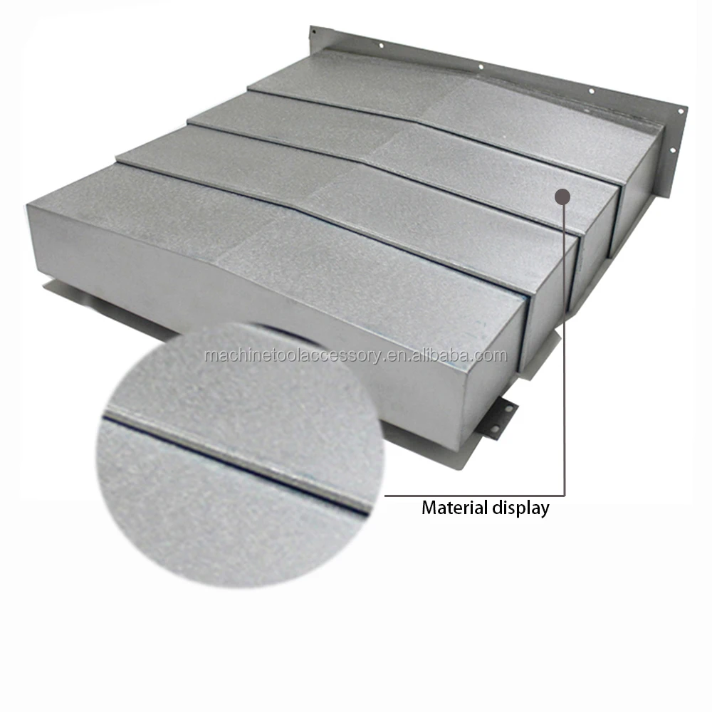 Durable Steel Telescopic Way Cover For Machine Tool Buy Guard Cover