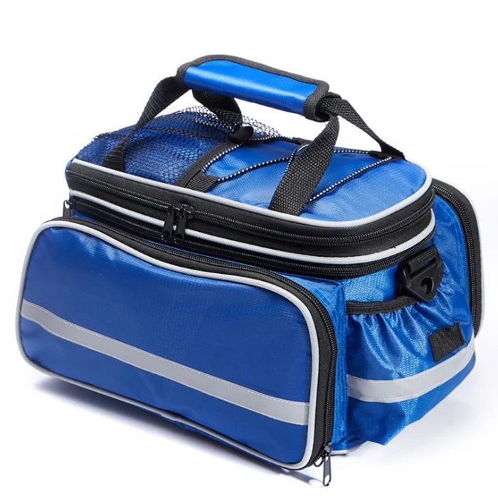 

Travel Bicycle Rear Rack Pannier Bag Waterproof Extendable Bike Carrier Bag