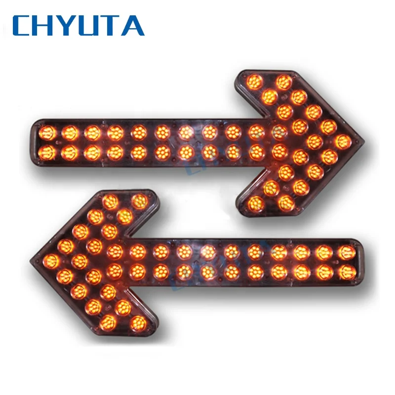 Led Arrow Warning Light Sign Board Safty Led Flash Arrow Warning Light