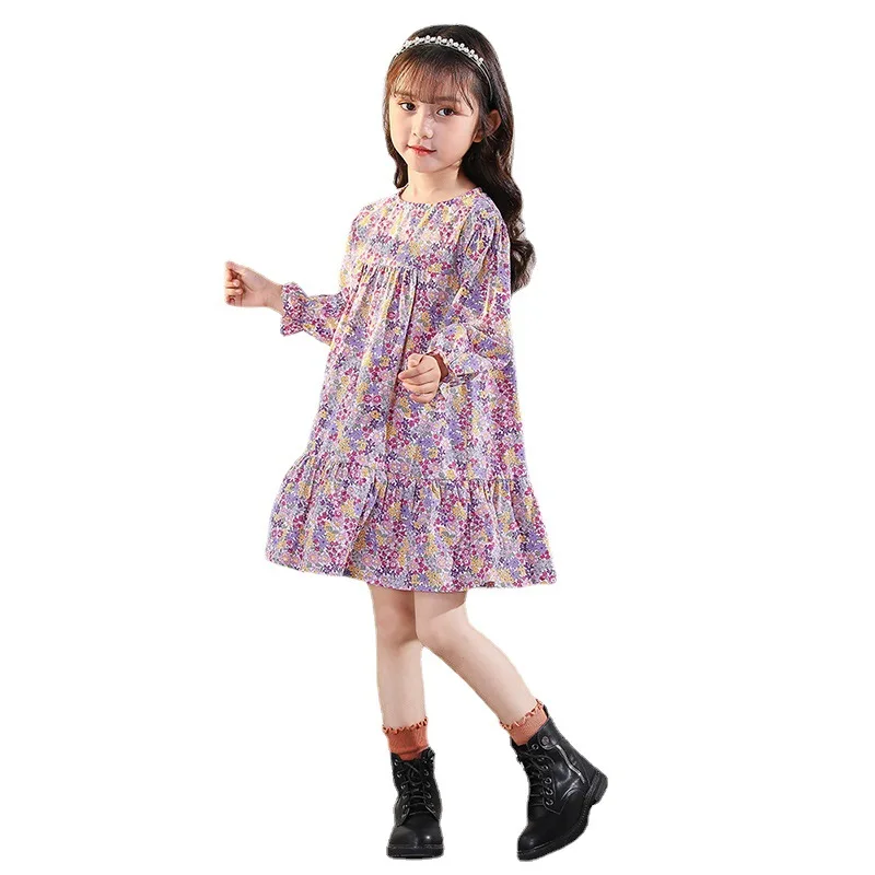 

2021 boutique new girls' cotton designs girls baby girl casual kids summer dresses 2pcs set