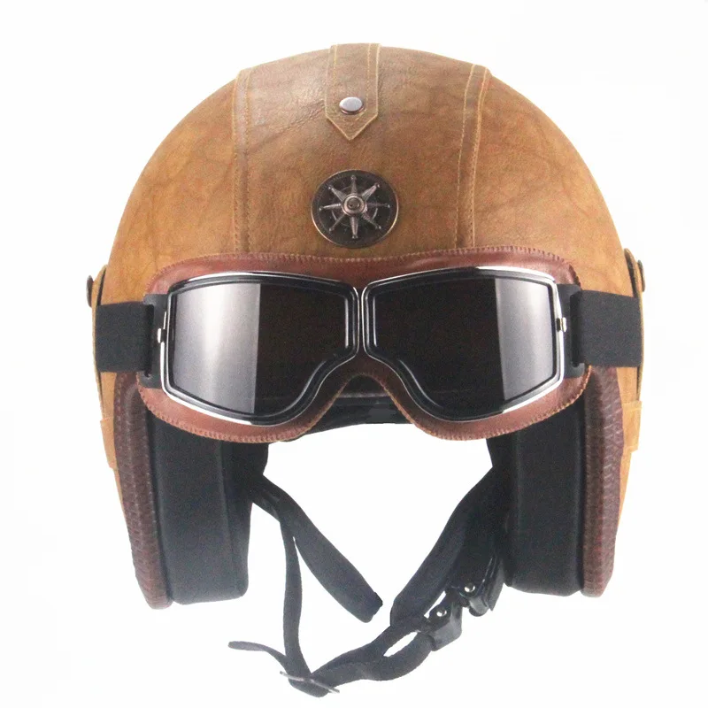 

2020 New Collection Cheap Open Half Face Scooter Helmets Vintage Motorcycle Helmet For Sale, Custom color