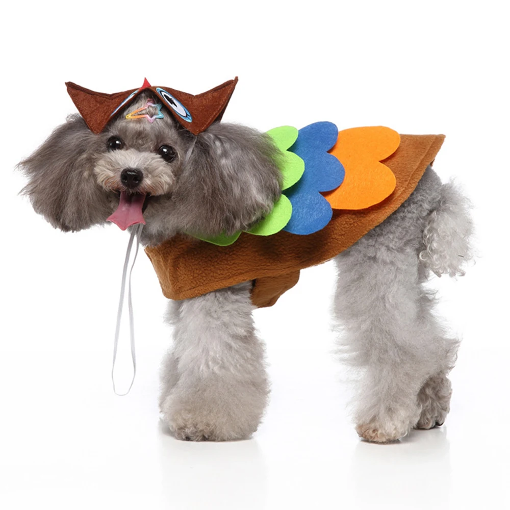 

Cool design pet clothes holiday pet clothing owl hat pet dog costume, Picture show