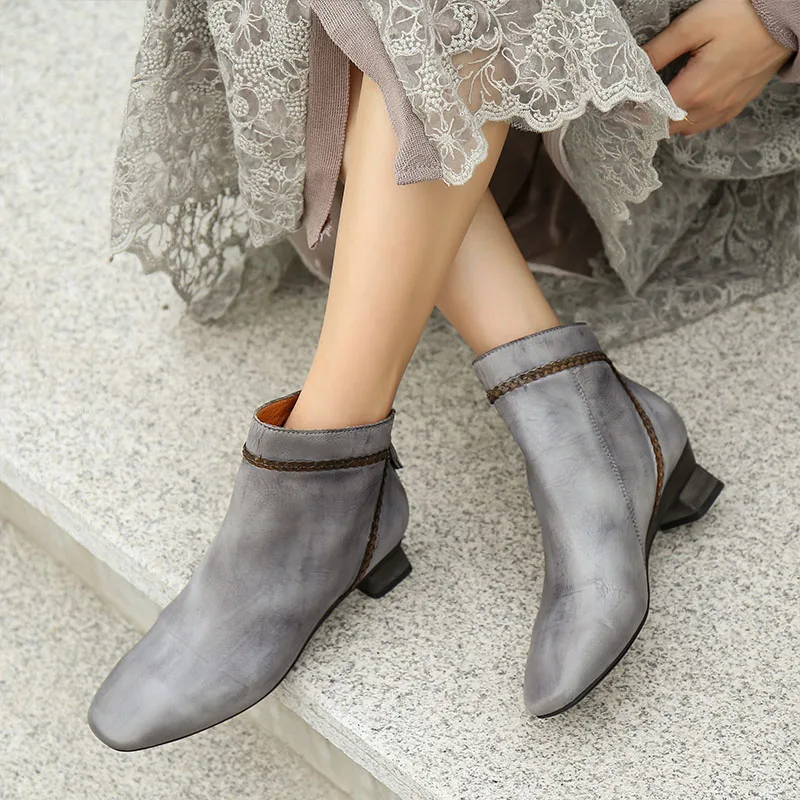 botas caña corta