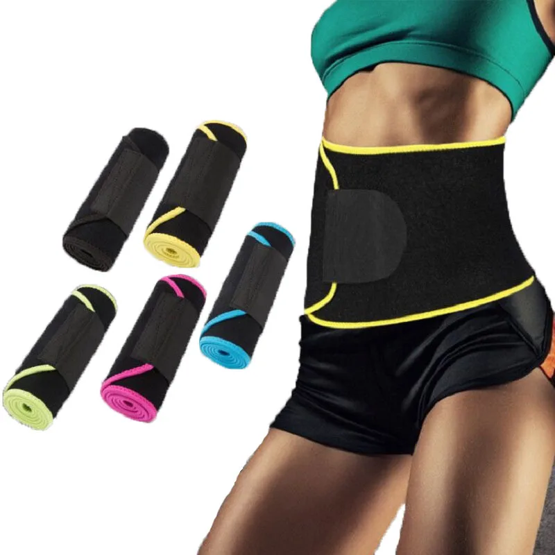

Fitness Sports Waist Back Heavy Lifting Support Belts Sweat Belt Gym Trainer Trimmer Musculation Abdominale Safety Body Shaper, 6 colors available