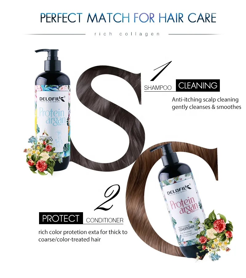 
Delofil private label free sample dandrfuff control prevent hair loss shampoo and conditioner 
