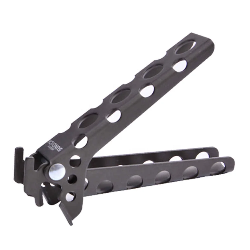 

Sundick Aluminum Pot Clamp Pan Handler Pot Lifter Cooking Gripper Camping Cookware Dish Holder Outdoor Camping Kitchen Equipment