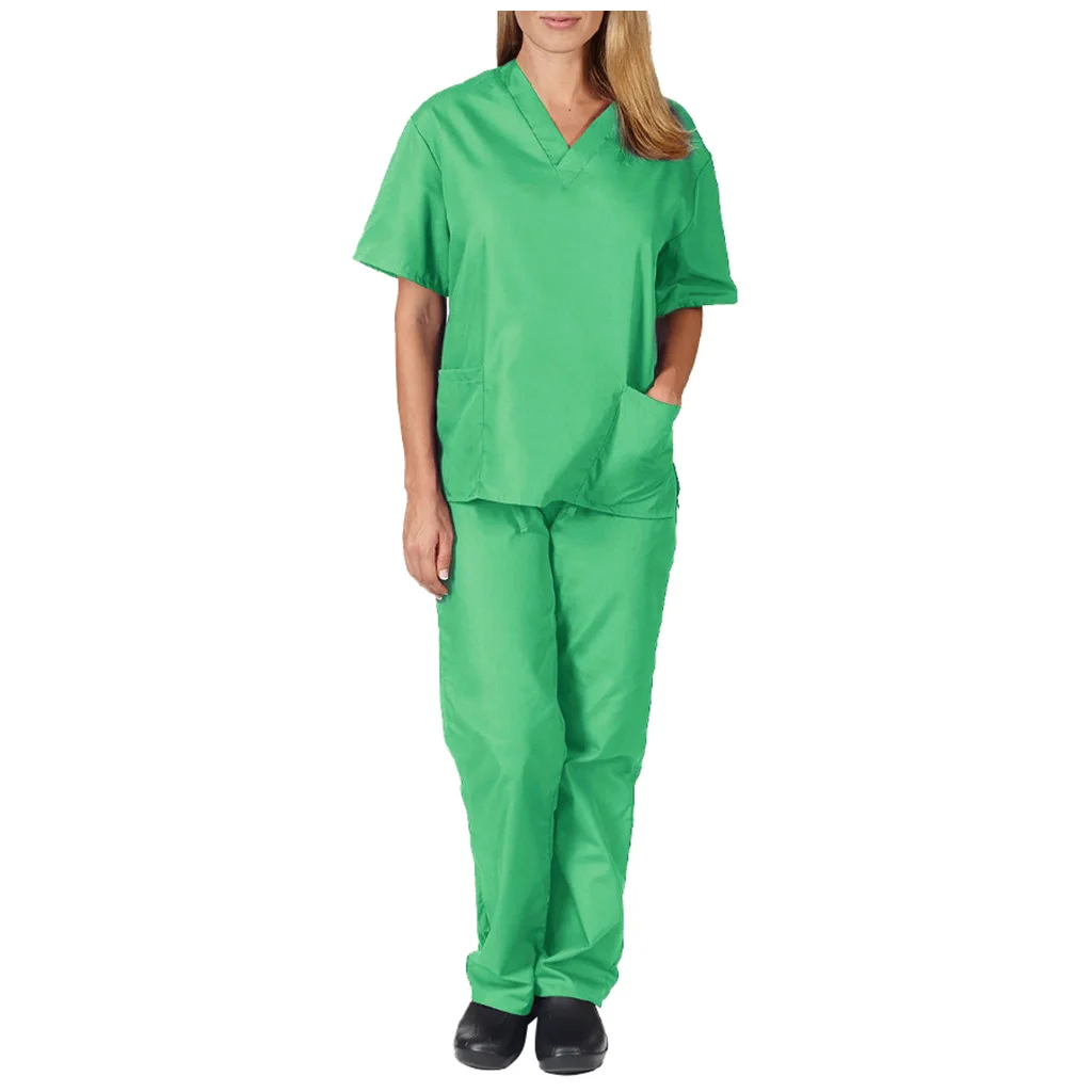 

Best Quality Doctors And Nurses Female Scrub Nursing Uniform Sets Medical Scrub Hospital, Customized color