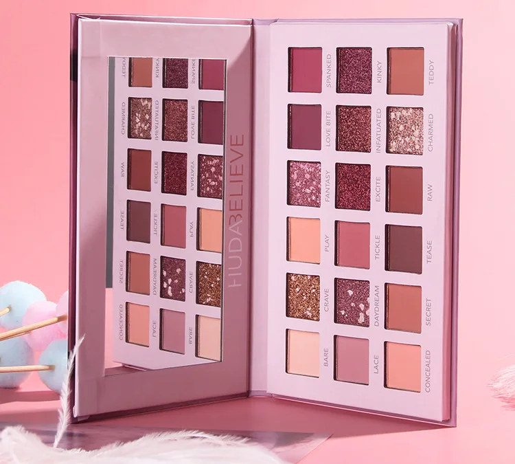 

Free Shipping In The U.S. Eye Shadow Wholesale Glitter Custom Eyeshadow Palette