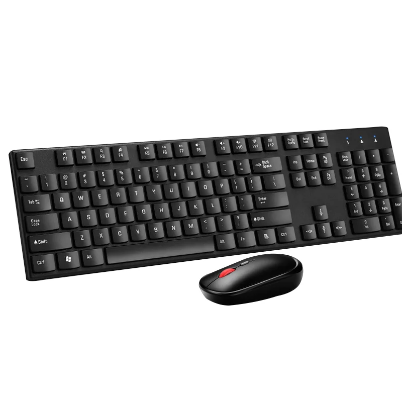 

AIWO Competitive Price Keyboard Mouse Combos Home Office Keyboard Mouse Combos Wireless Keyboard and Mouse Combo, Black/white/blue/pink