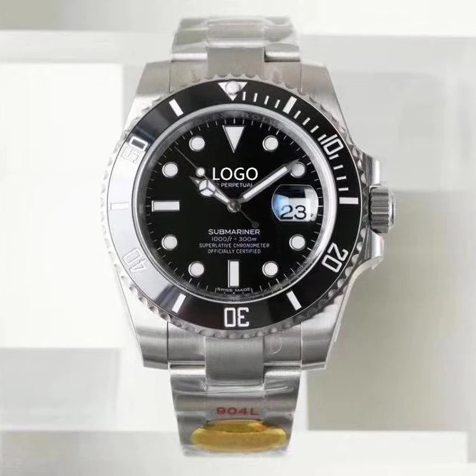 

2020 China Custom AR Diver noob super 904L steel ETA 2836 movement submarine 116610LV Steel Hulk watch