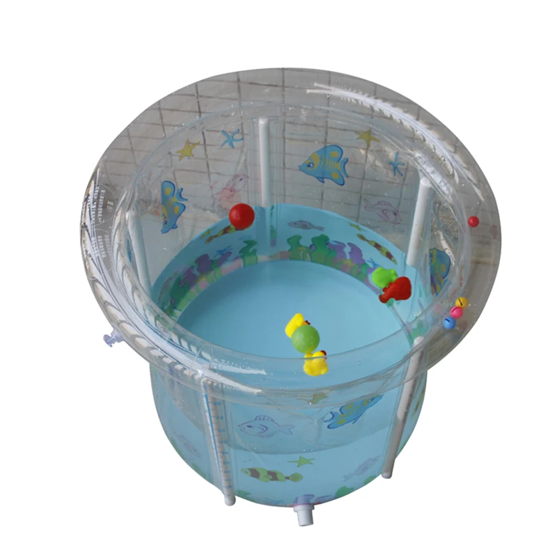 

Foldable Transparent Inflatable Bath tub For Baby