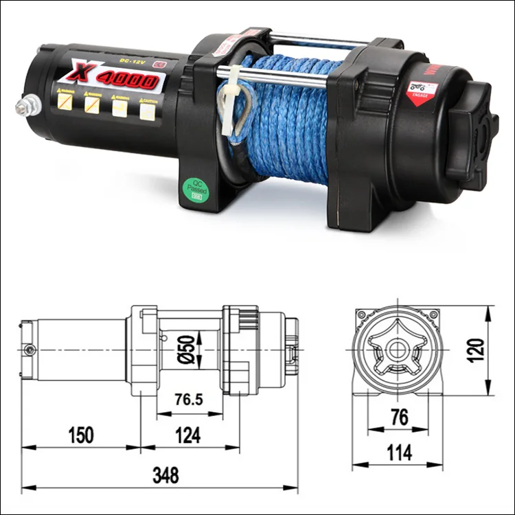 X4000S Winch and Drawing.jpg