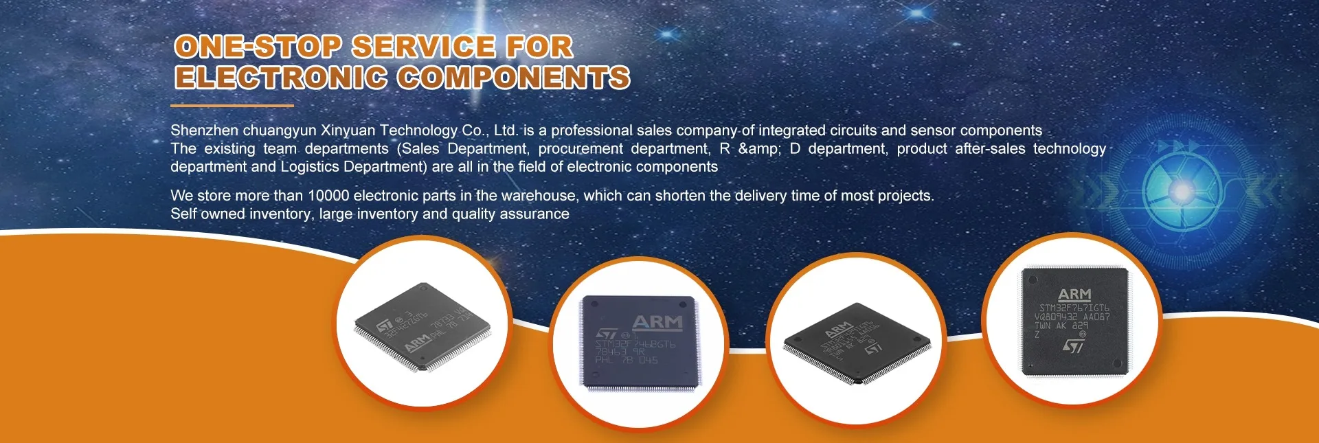 Shenzhen Chuangyun Xinyuan Technology Co., Ltd. - chips, components and ...