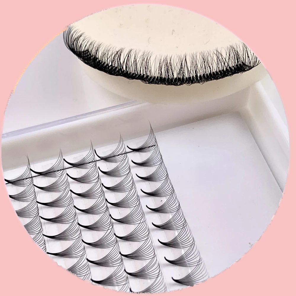 

5D Pointy Base Premade Fan Mixed 8-15mm Volume Lashes Extensions 10D Fan Eyelashes